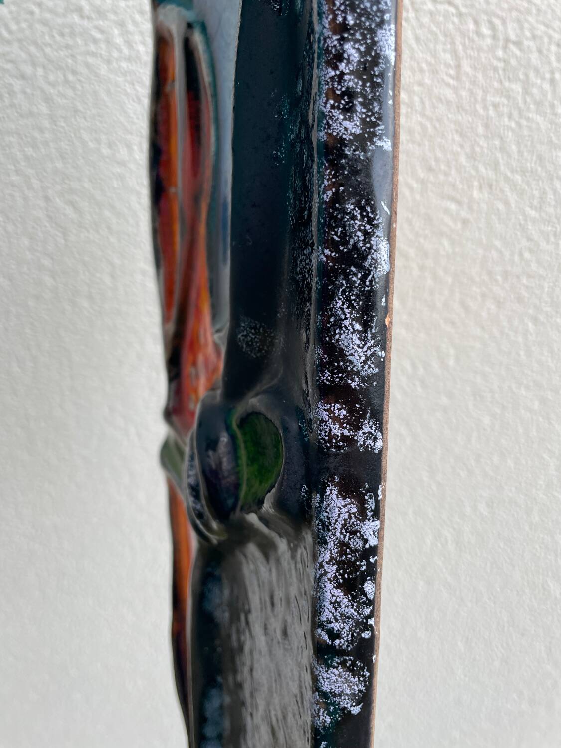 Vintage ceramic parrot