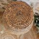 Grain basket, burgundy