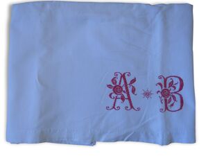drap plat ancien, coton,