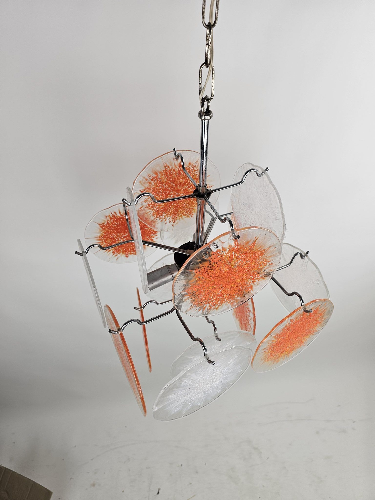 Disc pendant lamp from Vistosi Italy