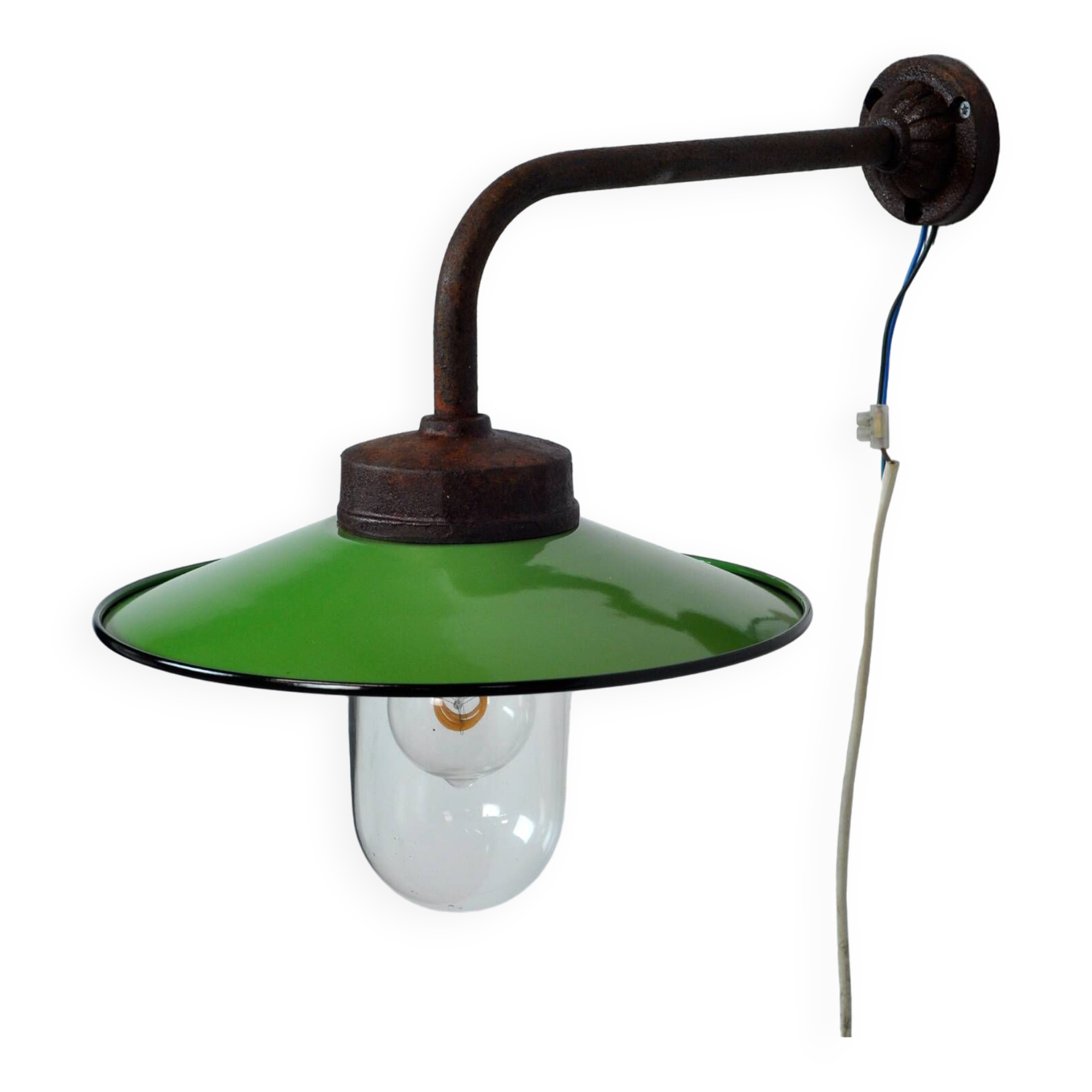 Iron Outdoor Lamp, 21st Century, 40cm Deep