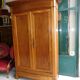 Louis Philippe walnut blond cabinet of the 19th
