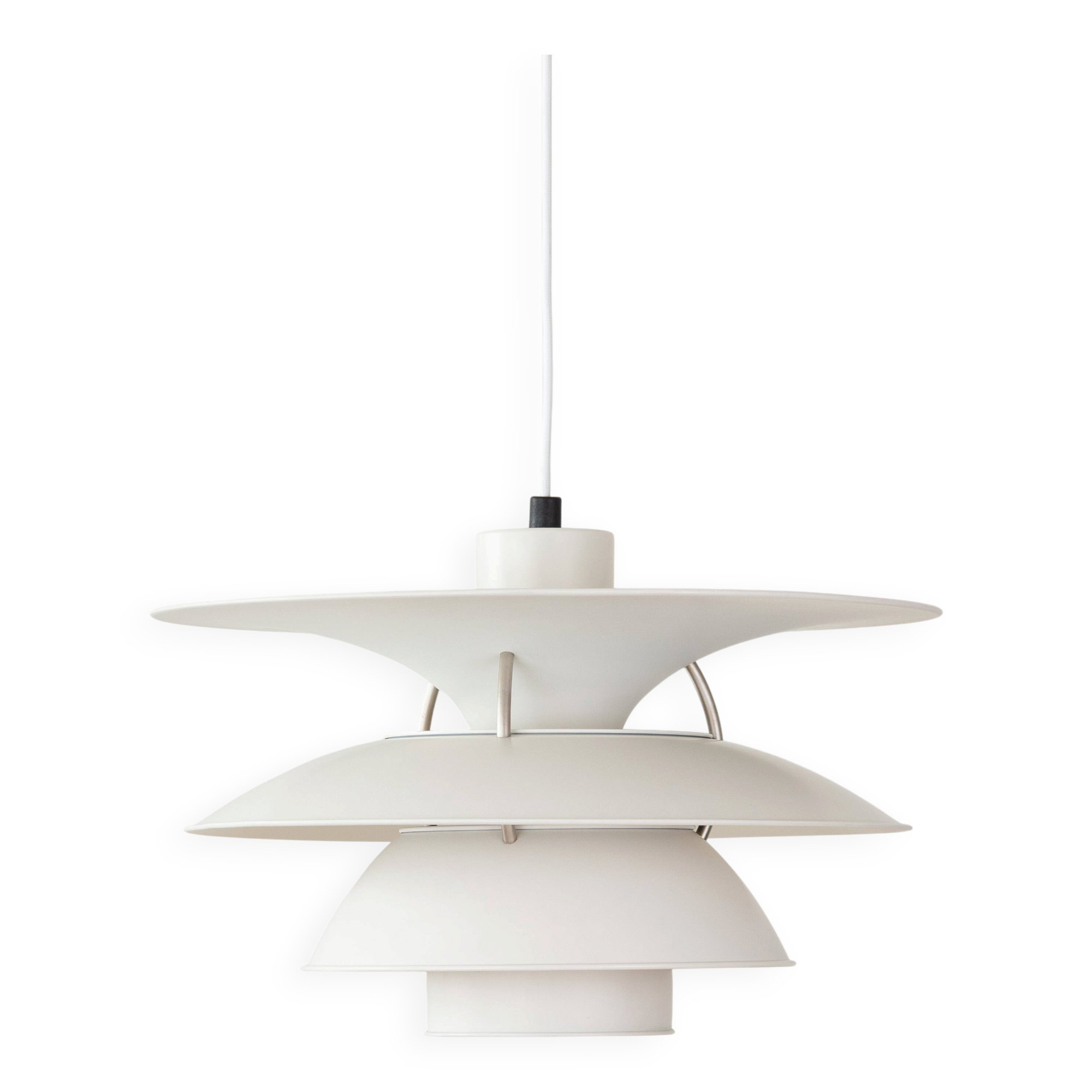 Louis Poulsen Charlottenborg 5 4 1/2 Pendant Lamp, Poul Henningsen, Danish