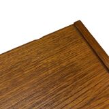 Vintage Compact Cabinet Bedside Table Teak Veneer 1960s