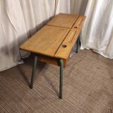 School desk table with locker 1960