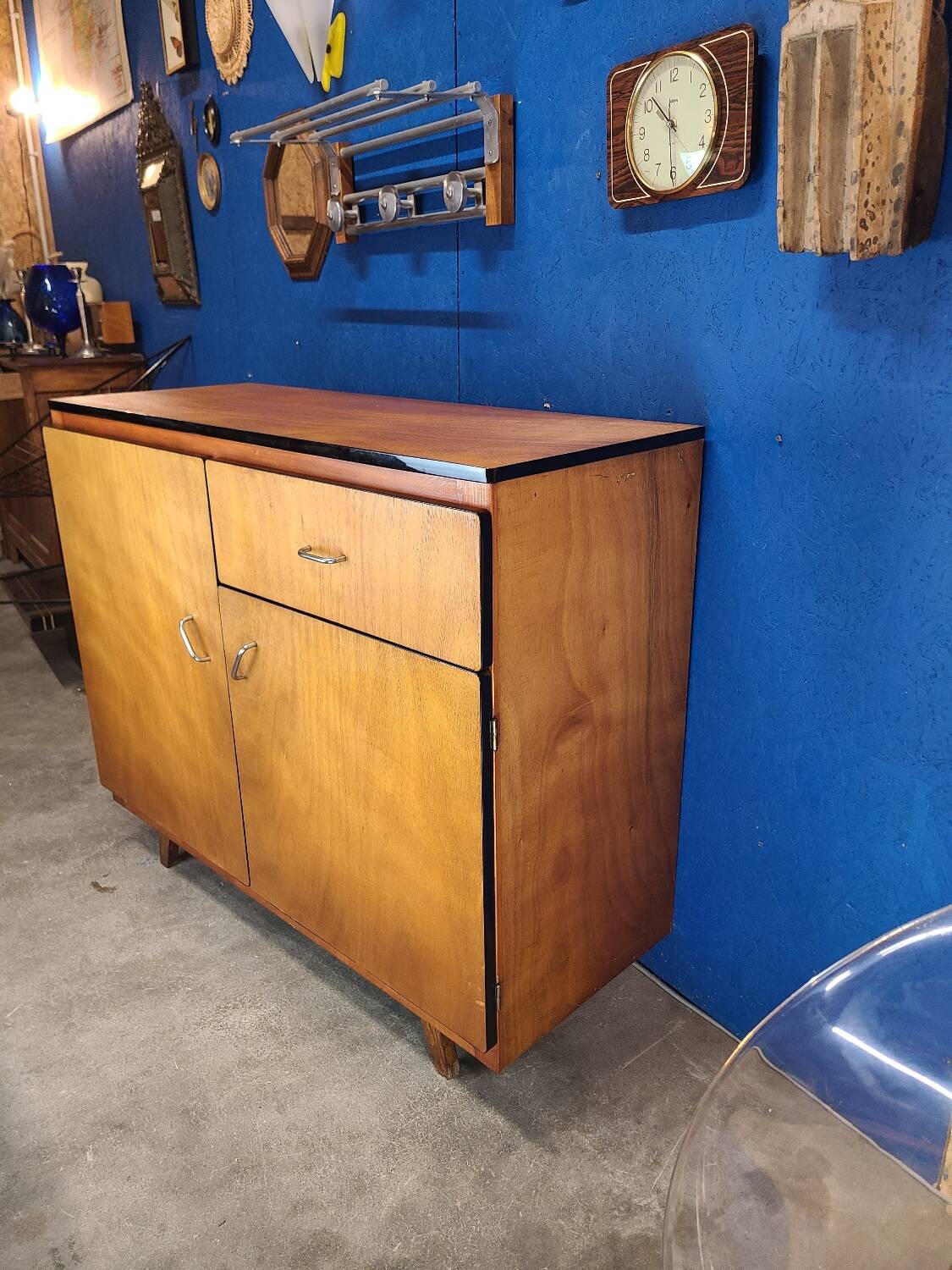 Light wood sideboard, mid-20th century