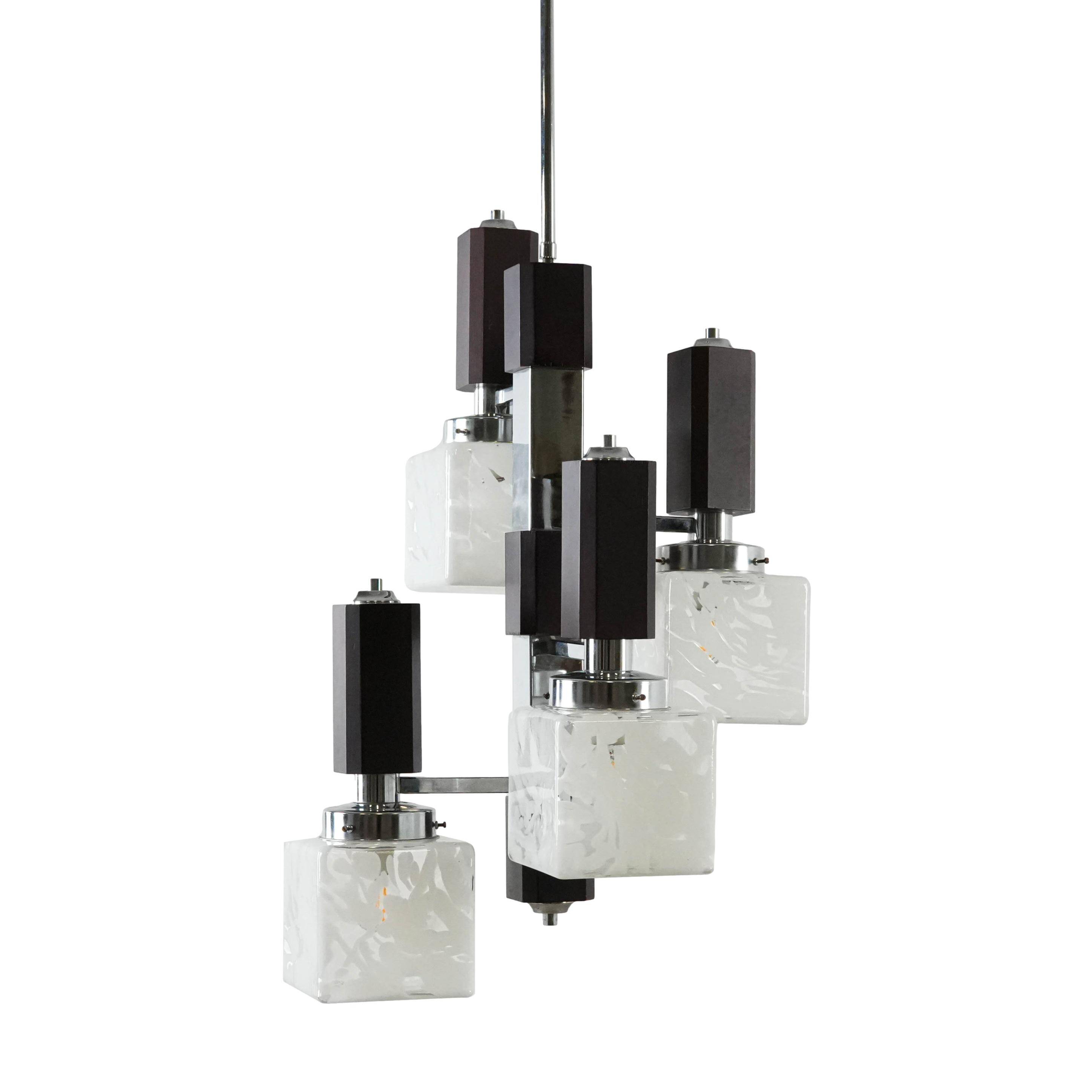 Pendant lamp, Italian design, 1970s, manufactured in Italy