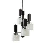 Pendant lamp, Italian design, 1970s, manufactured in Italy