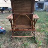 Rattan lounge chair