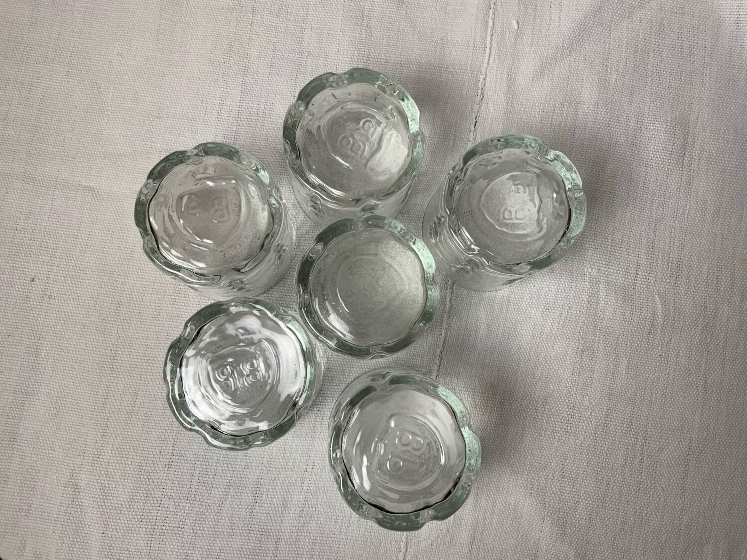 6 glasses, 1970
