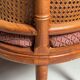 Set of 4 vintage faux bamboo chairs