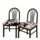 Animal print chairs