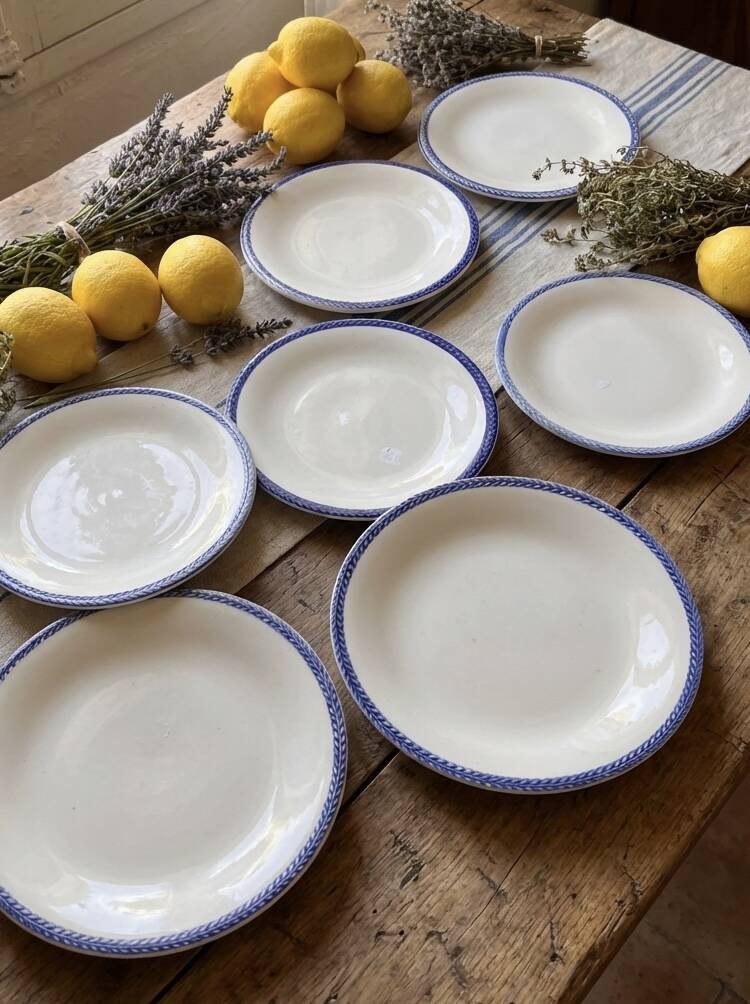 Lot d’Assiettes en céramique Italienne.