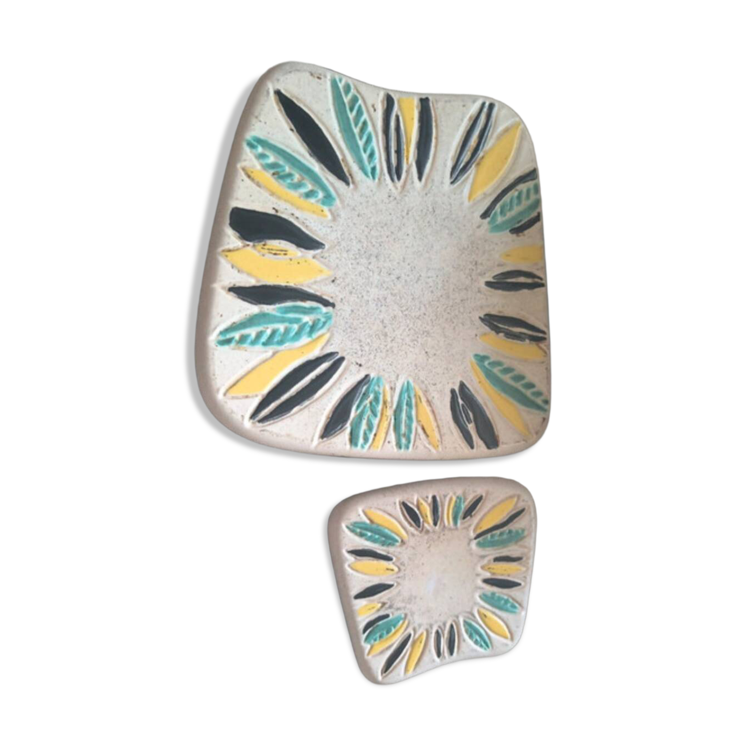 2 dessous de plat Pol Chambost