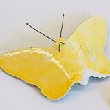 Vintage ceramic wall butterflies