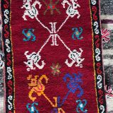 Large vintage Algerian Berber cushion