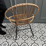 Children's rattan armchair