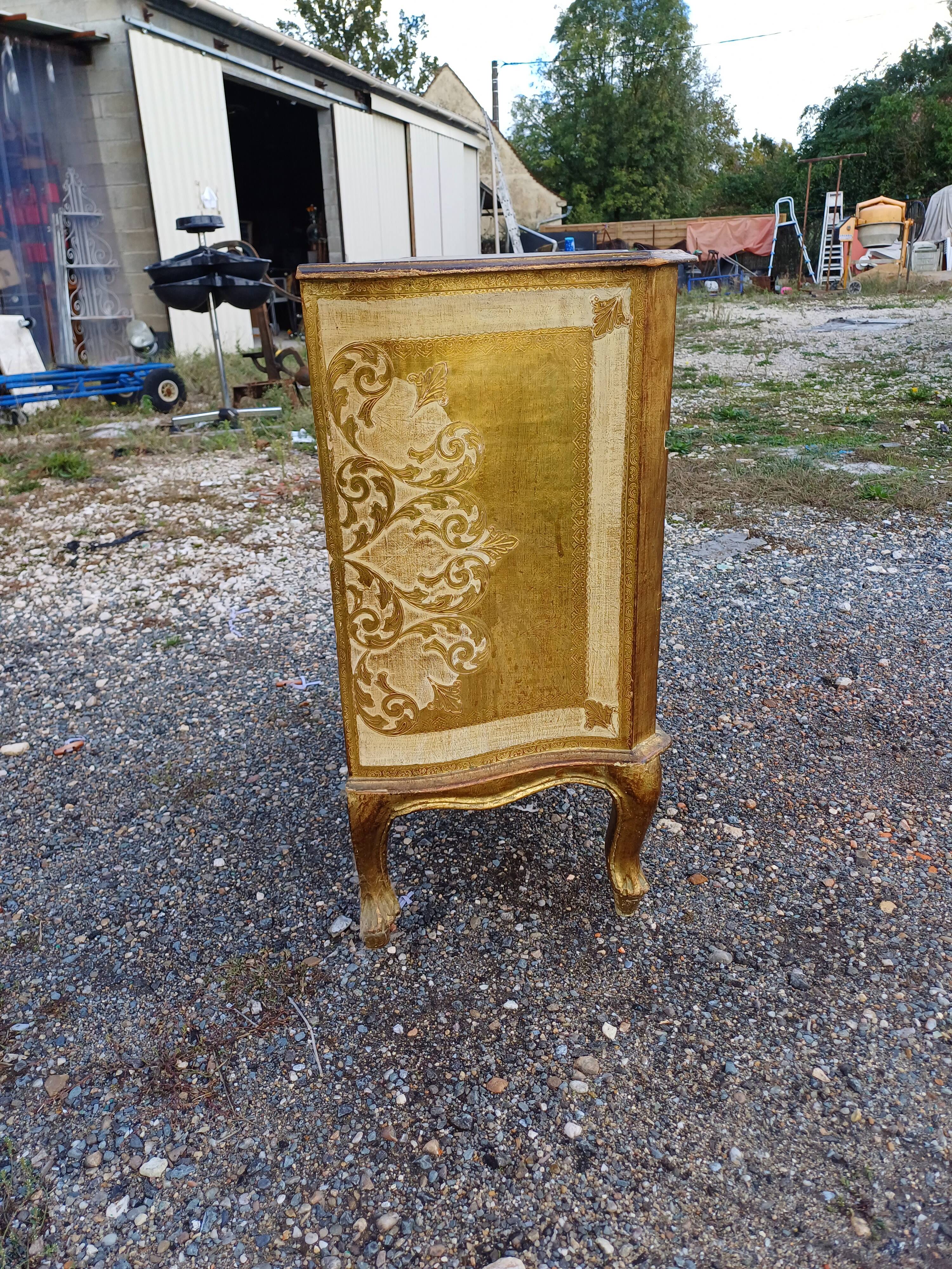 Limed chest of drawers 3 drawers