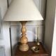 Vintage wooden lamp foot