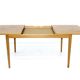 Oak dining table, Erik Wørtz, Sweden, 1960