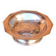 Silver-plated metal butter dish Coquillor