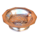 Silver-plated metal butter dish Coquillor