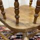Fauteuil rustique anglais 19ème en orme et hêtre