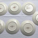 Sarreguemines speaking plates model "The Vocations"