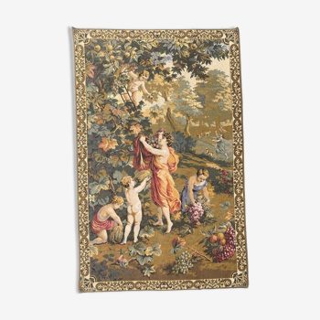 Vintage French jaquar tapestry