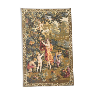 Vintage French jaquar tapestry