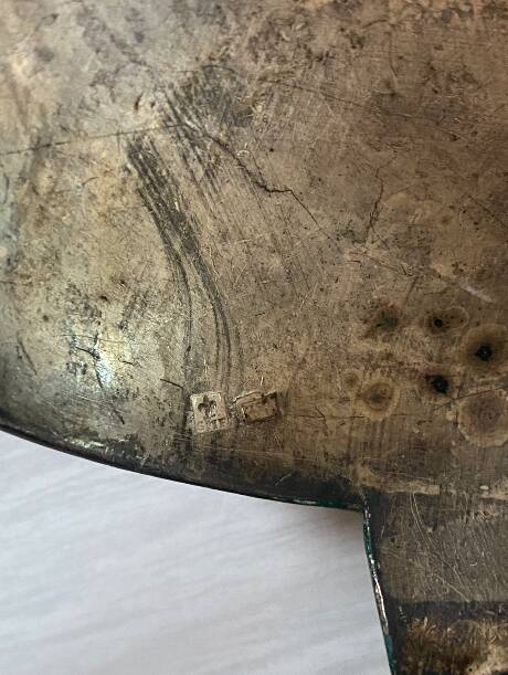 Louche antique silver-plated estimated date 18th century.