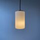 Pair of old vintage opaline pendant lamps