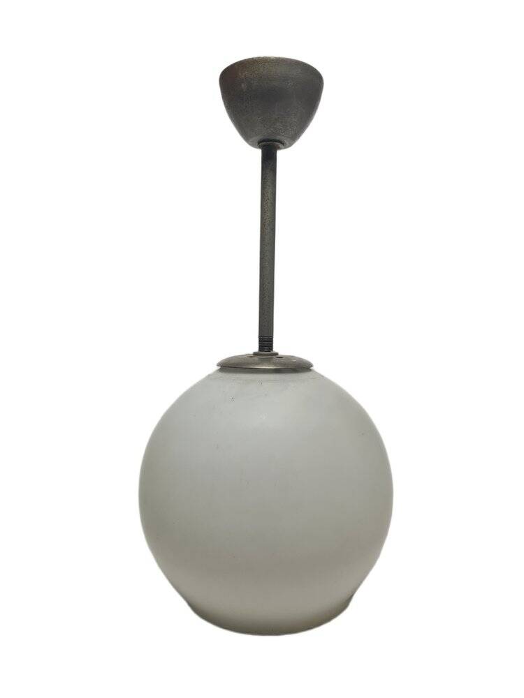 Art Deco pendant lamp, Poland, 1950s