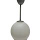 Art Deco pendant lamp, Poland, 1950s