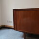Danish teak sideboard of the 60s with accordion doors