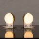 Pair of Sirio table lamps by Sergio Brazzoli & Ermanno Lampa for Guzzini