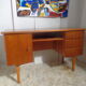 Vintage desk from the 60s light oak