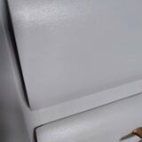 RESTORED CHEST OF DRAWERS WITH MARBLE PLATE