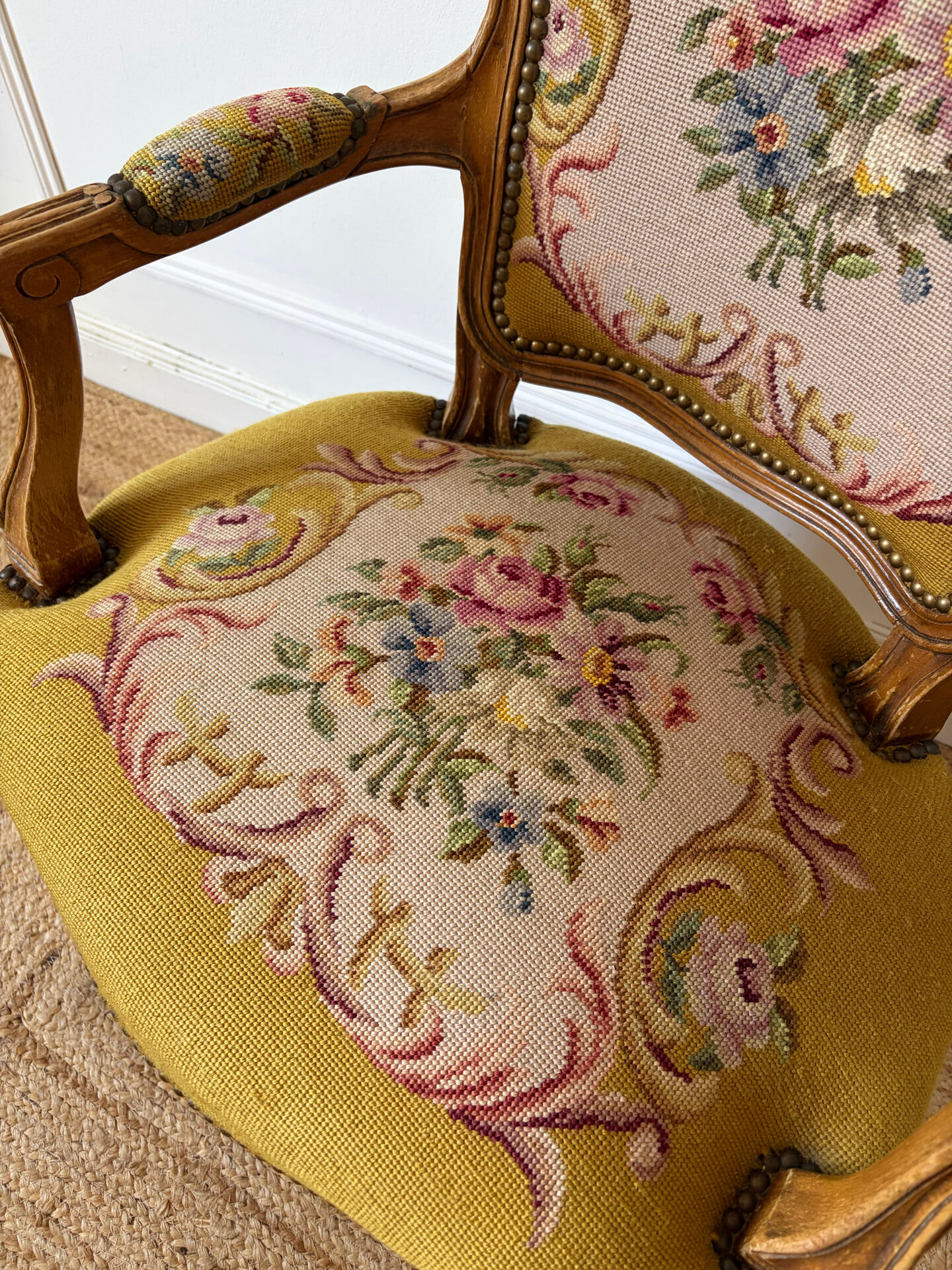 Fauteuil Cabriolet Louis XV