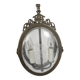 Suspension - style Hollywood Regency - 'Cross' - couleur or - doré
