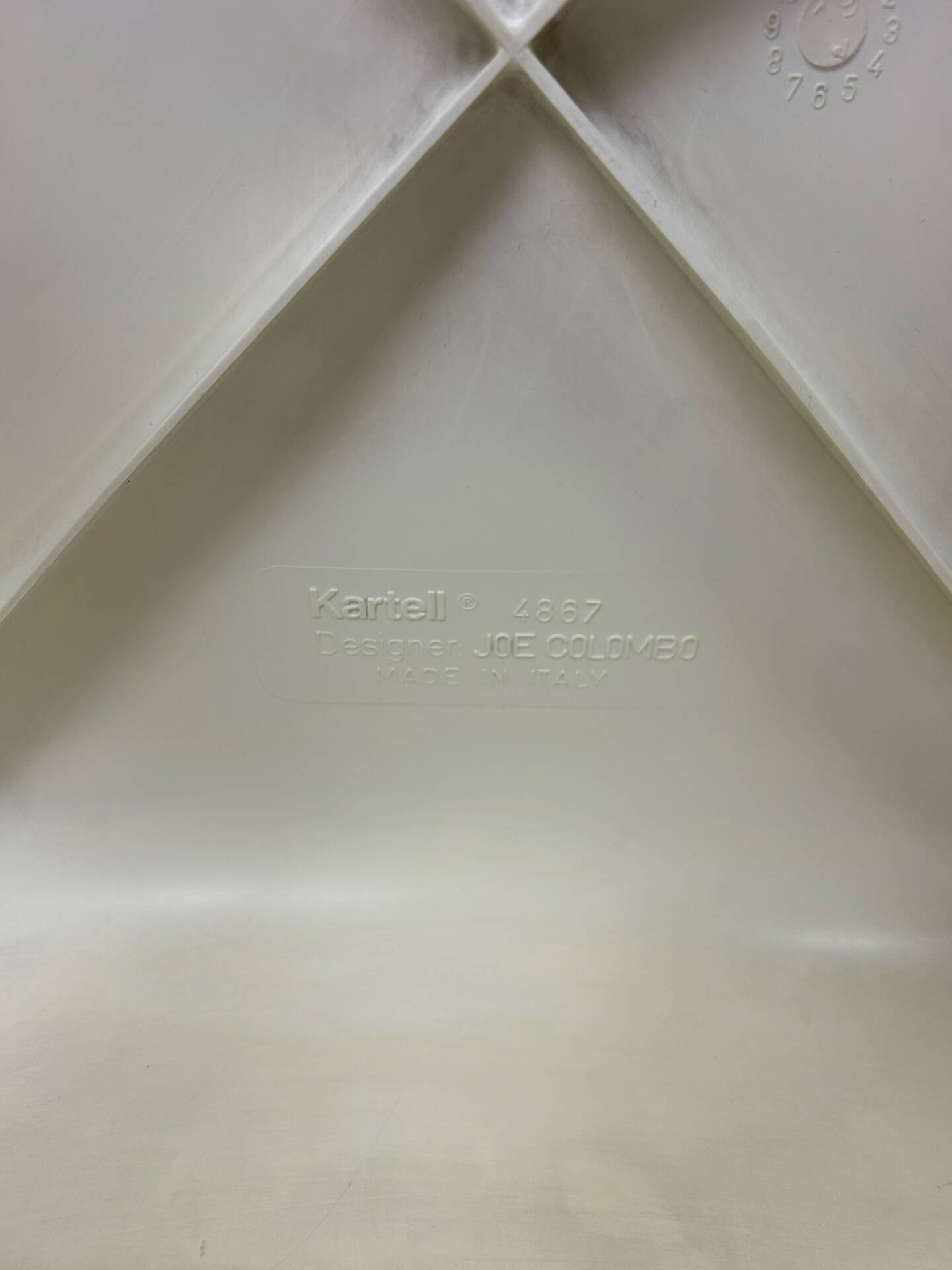 3x vintage Universale chair Joe Colombo Kartell