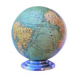 Globle around the 1930s on aluminum base