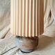 Handmade lamp in brass and Murano glass