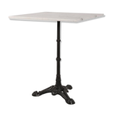 Bistro table in marble from a Parisian brasserie