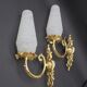 Pair of 2 wall lamp