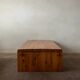 Vintage Pine Coffee Table Dymling Yngve Ekström Swedese, Brutalist, 1970s