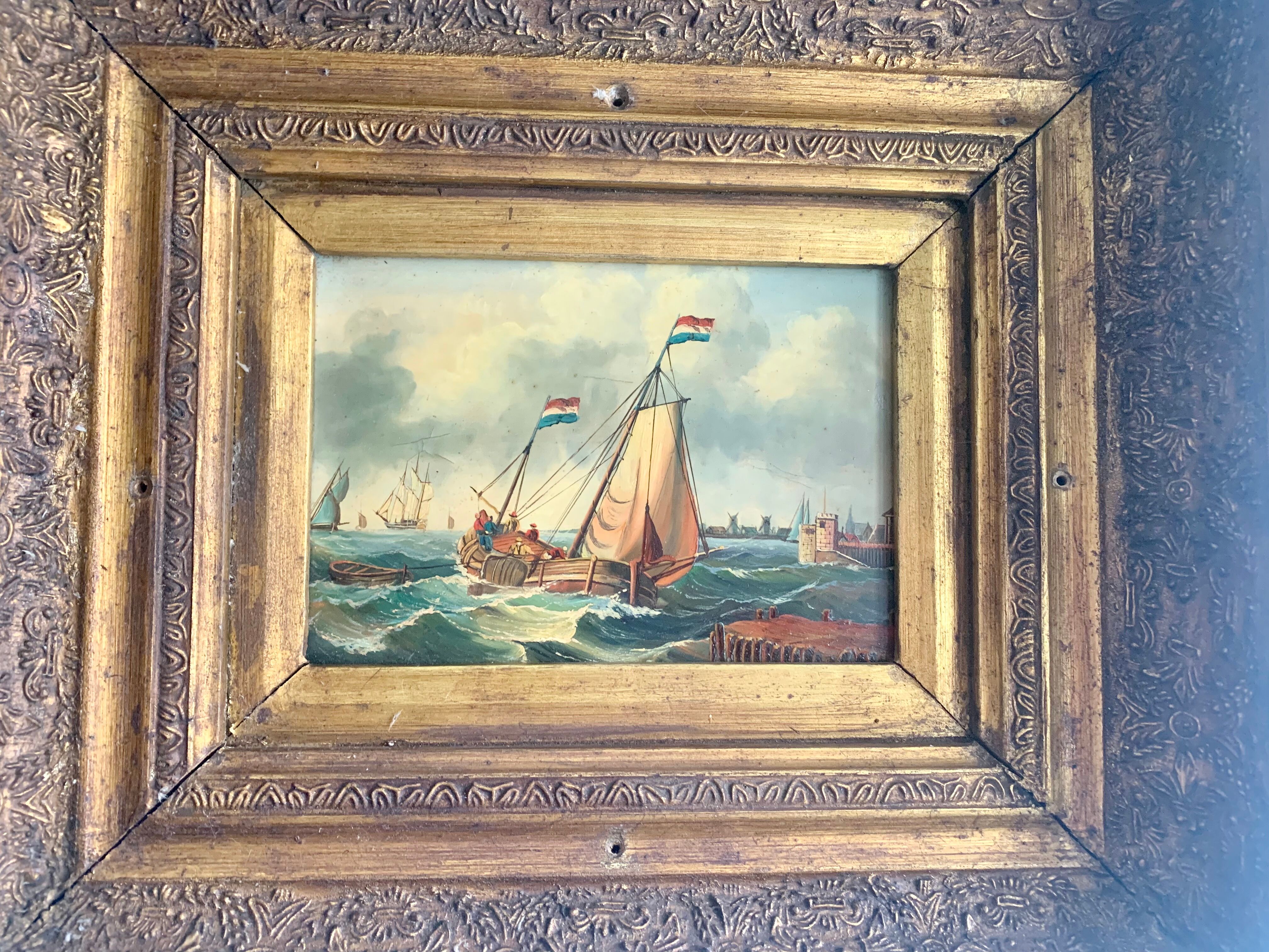 Oil painting Carvers & Gilders Picture England