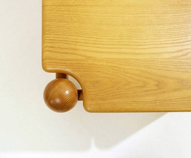 Pair of Mid Century square Pine Coffee Tables in the style of Ilmari Tapiovaara