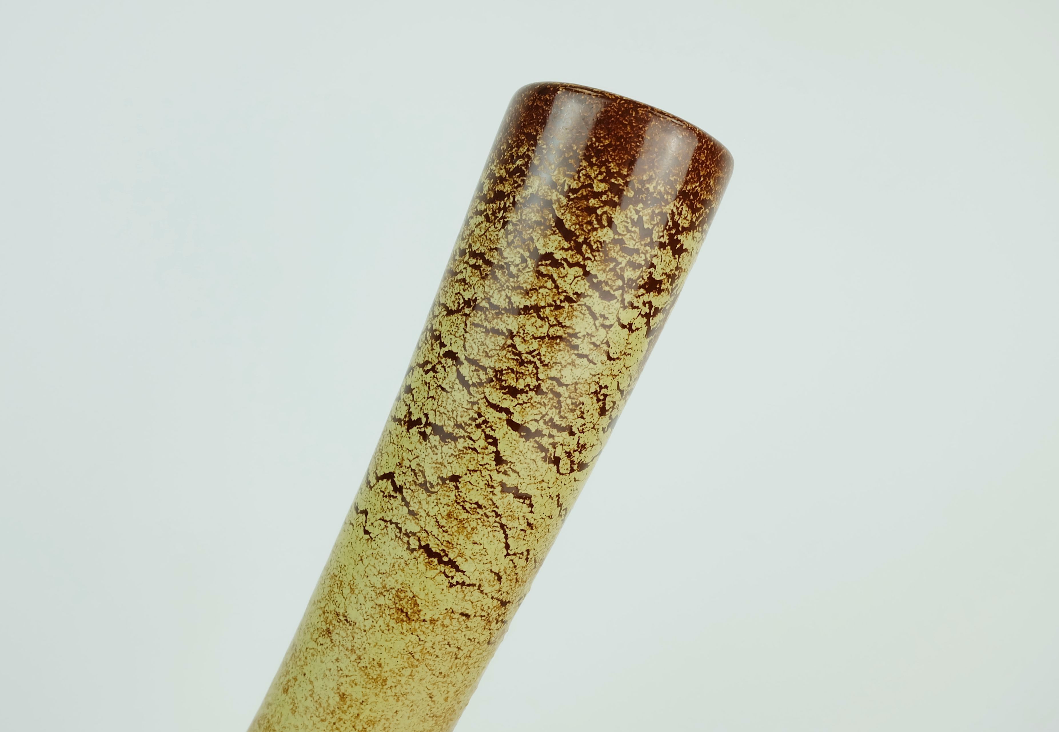 Vase Bertoncello Italie en céramique Roberto Rigan Années 1970
