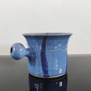 Tasse /  bolle vintage en grès émaillé, signé